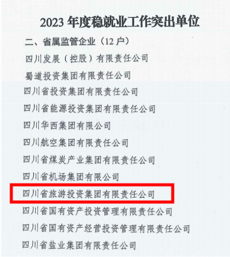 省Z6尊龙凯时集团稳就业工作获省国资委通报表扬